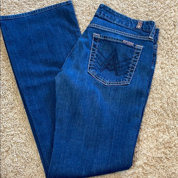 7 For All Mankind Denim - 7 For All Mankind Lexie "A" pocket jeans Petite 28